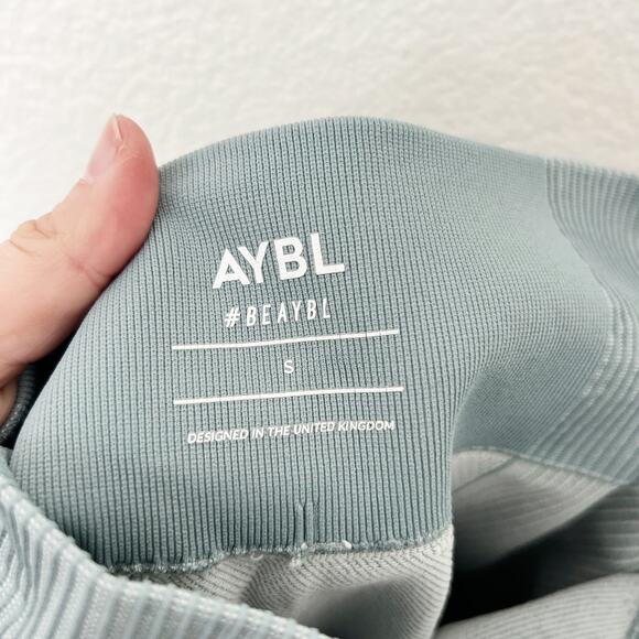 [AYBL] Teal Seamless Reflex Sports Bra & Legging Matching Set Size Small S - Picture 12 of 16